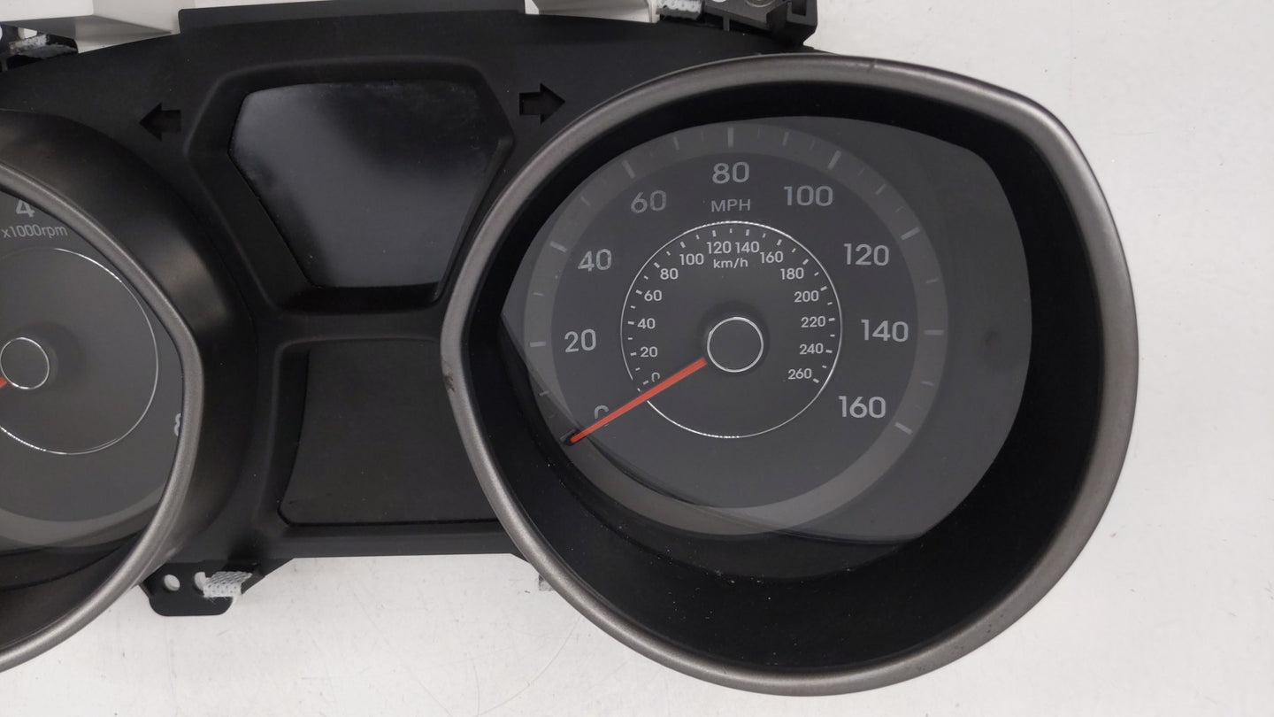 2014-2016 Hyundai Elantra Instrument Cluster Speedometer Gauges P/N:94004-3Y010 Fits Fits 2014 2015 2016 OEM Used Auto Parts