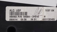 2014-2016 Hyundai Elantra Instrument Cluster Speedometer Gauges P/N:94004-3Y010 Fits Fits 2014 2015 2016 OEM Used Auto Parts