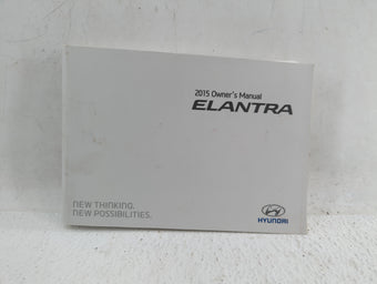 compare product 2015 Hyundai Elantra Owners Manual Book Guide OEM Used Auto Parts