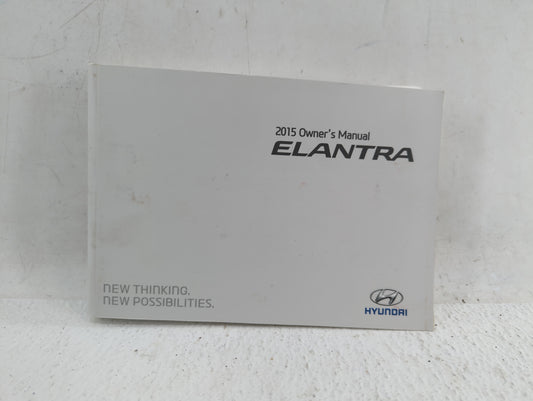 2015 Hyundai Elantra Owners Manual Book Guide OEM Used Auto Parts - Oemusedautoparts1.com