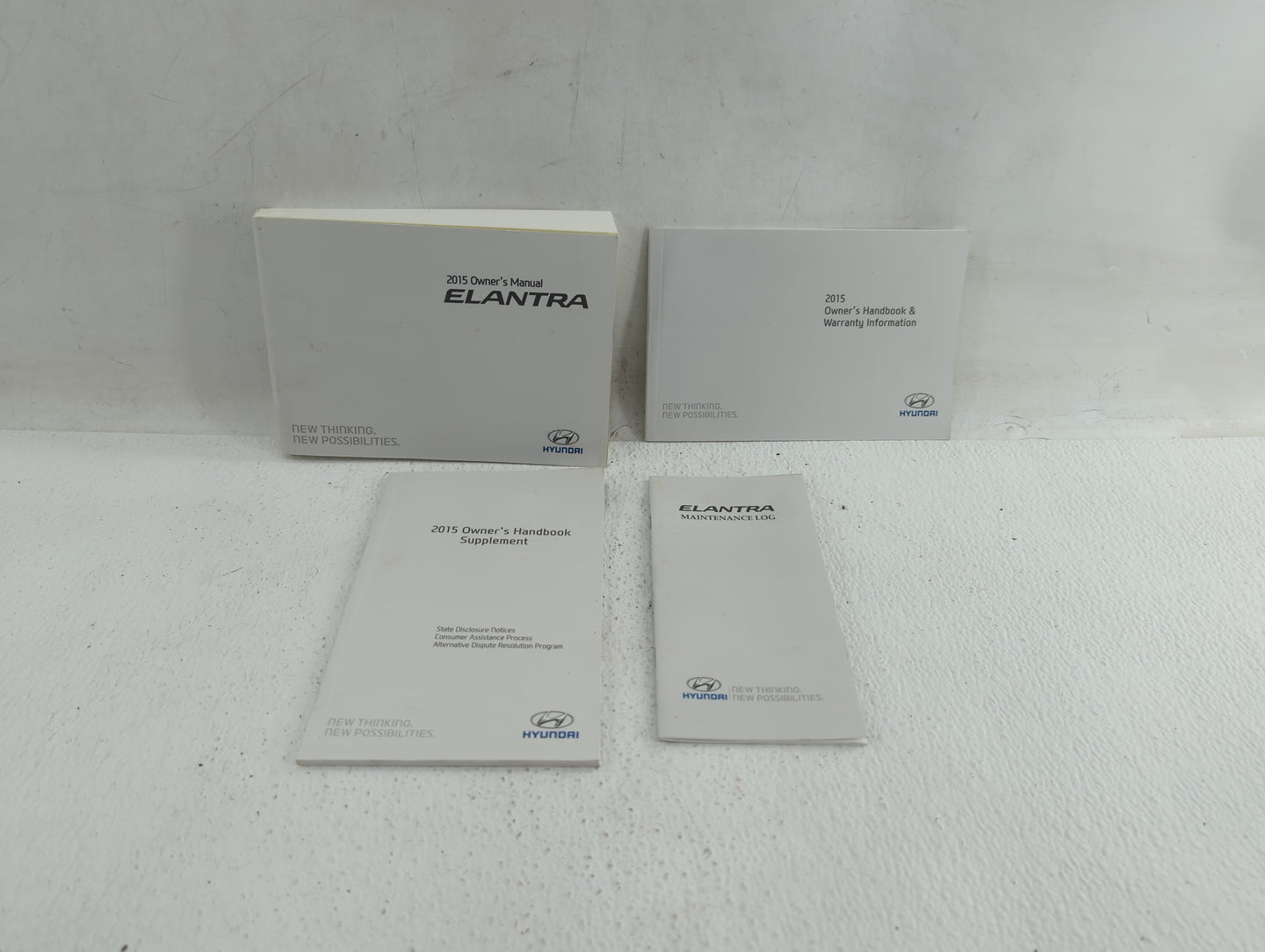 2015 Hyundai Elantra Owners Manual Book Guide OEM Used Auto Parts - Oemusedautoparts1.com