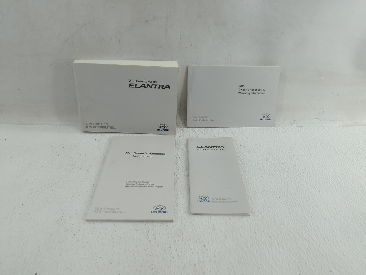 2015 Hyundai Elantra Owners Manual Book Guide OEM Used Auto Parts - Oemusedautoparts1.com