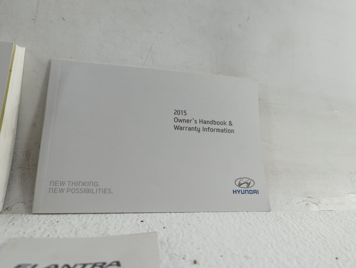 2015 Hyundai Elantra Owners Manual Book Guide OEM Used Auto Parts - Oemusedautoparts1.com