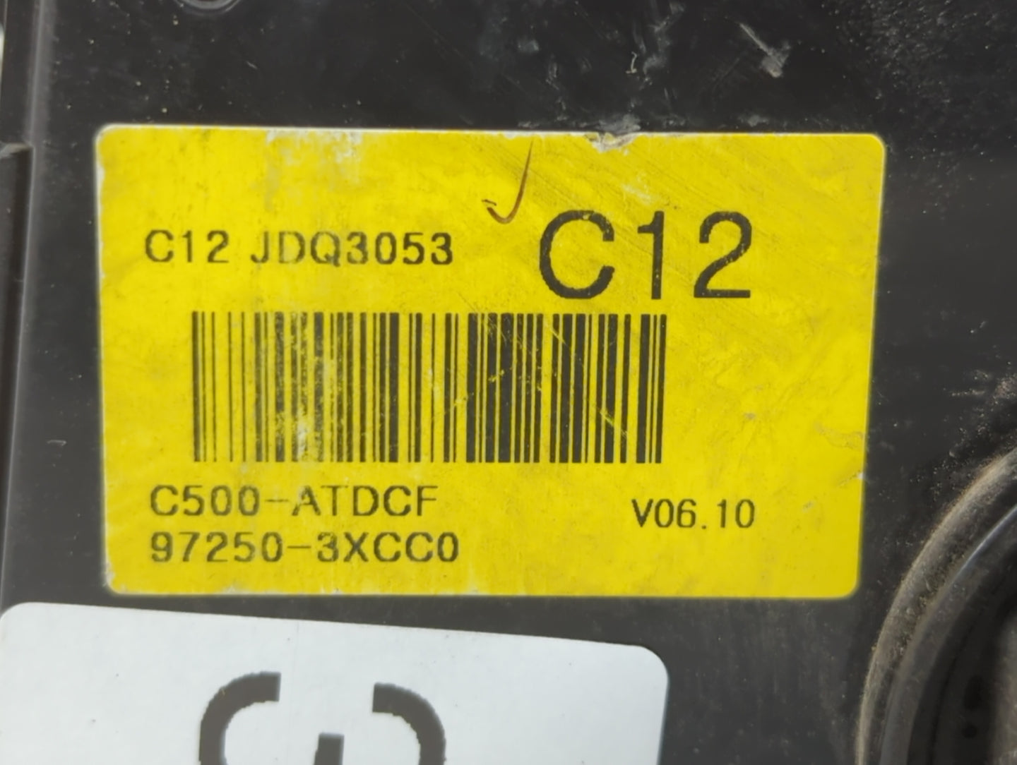 2014-2016 Hyundai Elantra Climate Control Module Temperature AC/Heater Replacement P/N:97250-3 97250-3XCC1 Fits OEM Used Aut