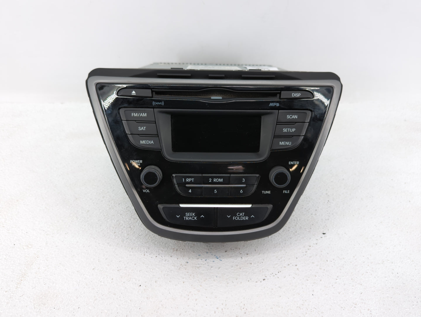 2014-2016 Hyundai Elantra Radio AM FM Cd Player Receiver Replacement P/N:96170-3X156GU Fits Fits 2014 2015 2016 OEM Used Aut