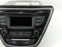 2014-2016 Hyundai Elantra Radio AM FM Cd Player Receiver Replacement P/N:96170-3X156GU Fits Fits 2014 2015 2016 OEM Used Aut