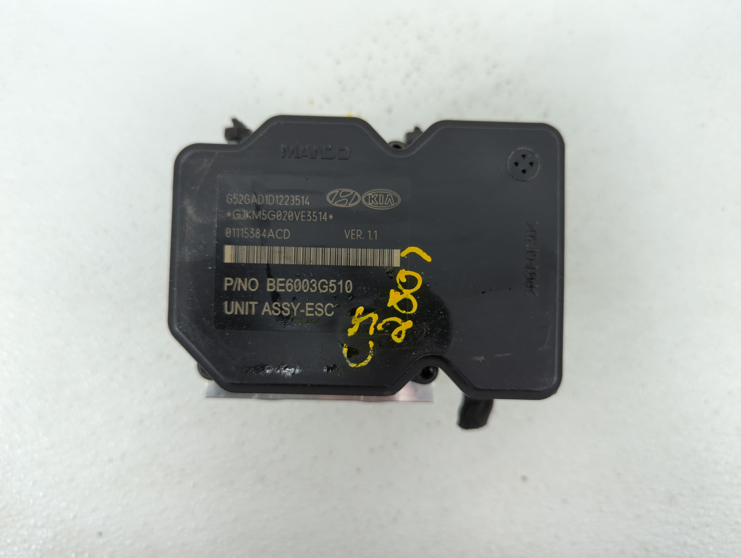 2014-2016 Hyundai Elantra ABS Pump Control Module Replacement P/N:BE6003G510 58920-3X630 Fits Fits 2014 2015 2016 OEM Used A
