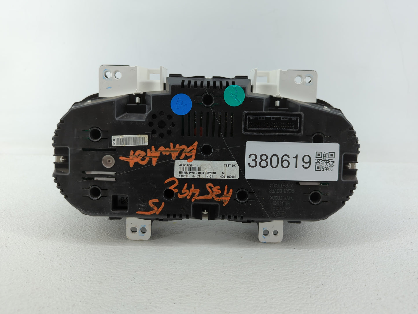 2014-2016 Hyundai Elantra Instrument Cluster Speedometer Gauges P/N:83800-52X70 94004-3Y010 Fits Fits 2014 2015 2016 OEM Use