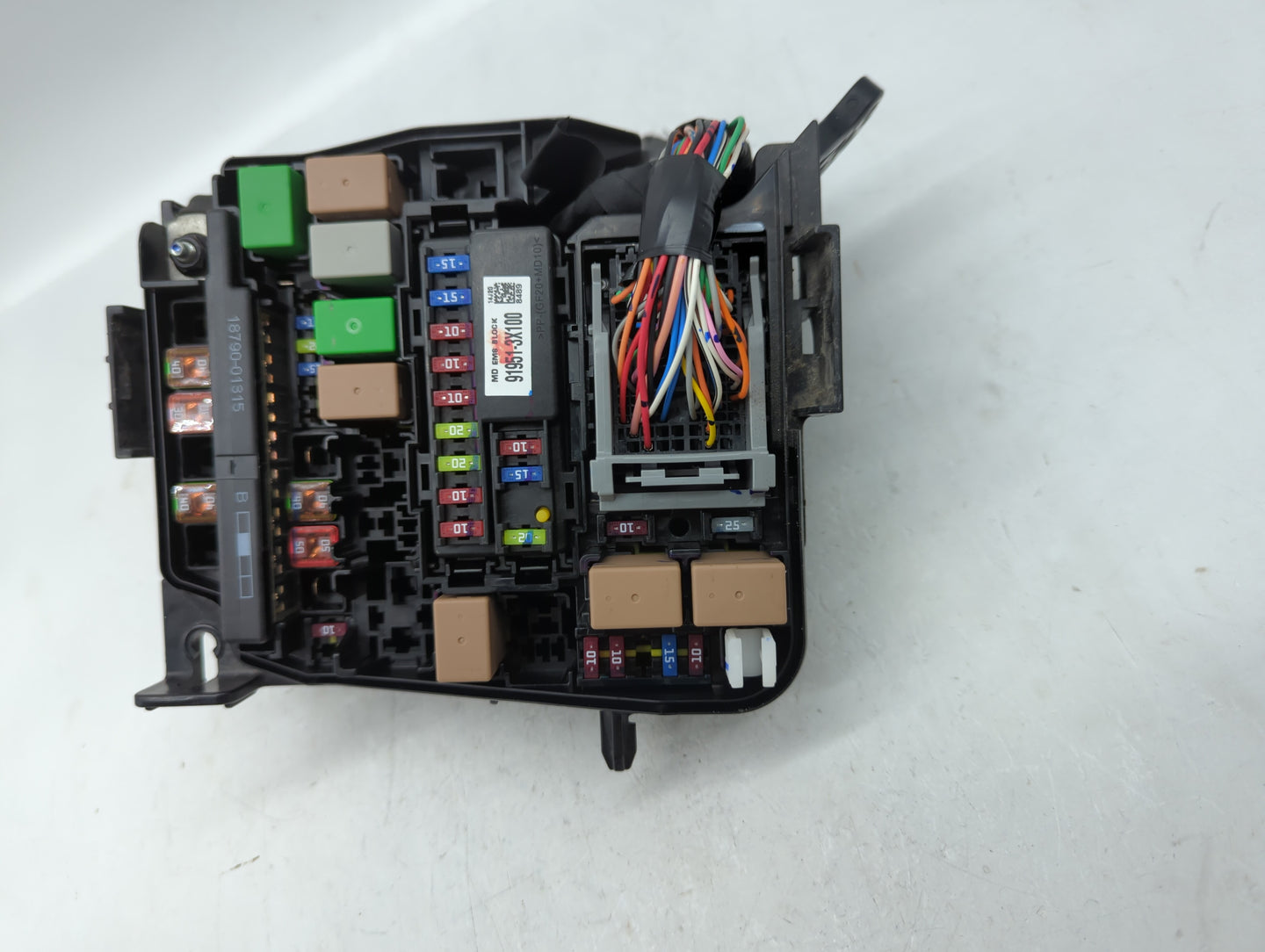 2014-2016 Hyundai Elantra Fusebox Fuse Box Panel Relay Module P/N:91951-3X710 91951-3X100 Fits Fits 2014 2015 2016 OEM Used 