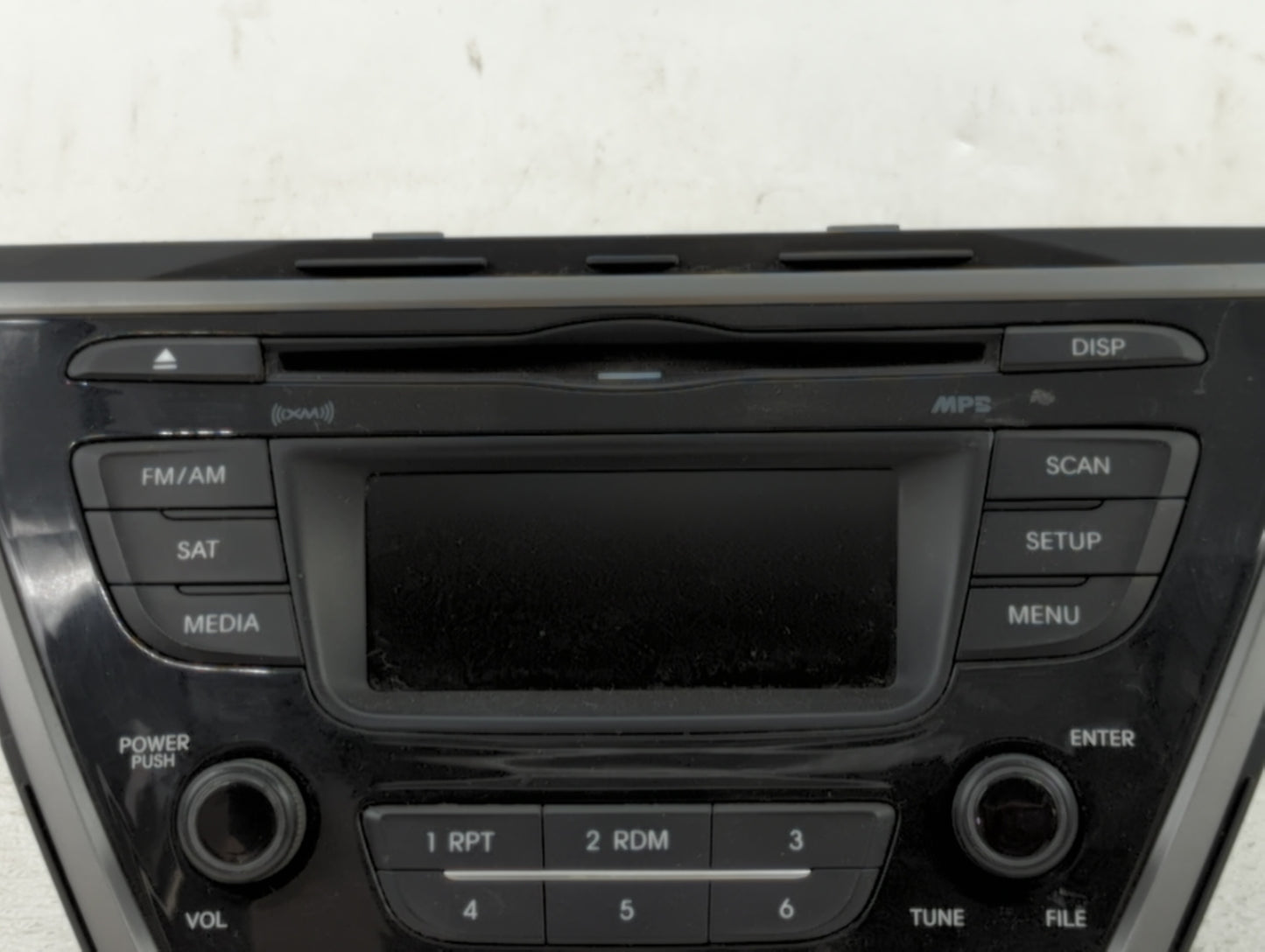 2014-2016 Hyundai Elantra Am Fm Cd Player Radio Receiver - Oemusedautoparts1.com