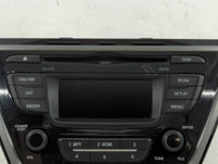 2014-2016 Hyundai Elantra Am Fm Cd Player Radio Receiver 406938 - Oemusedautoparts1.com