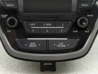 2014-2016 Hyundai Elantra Am Fm Cd Player Radio Receiver 406938 - Oemusedautoparts1.com