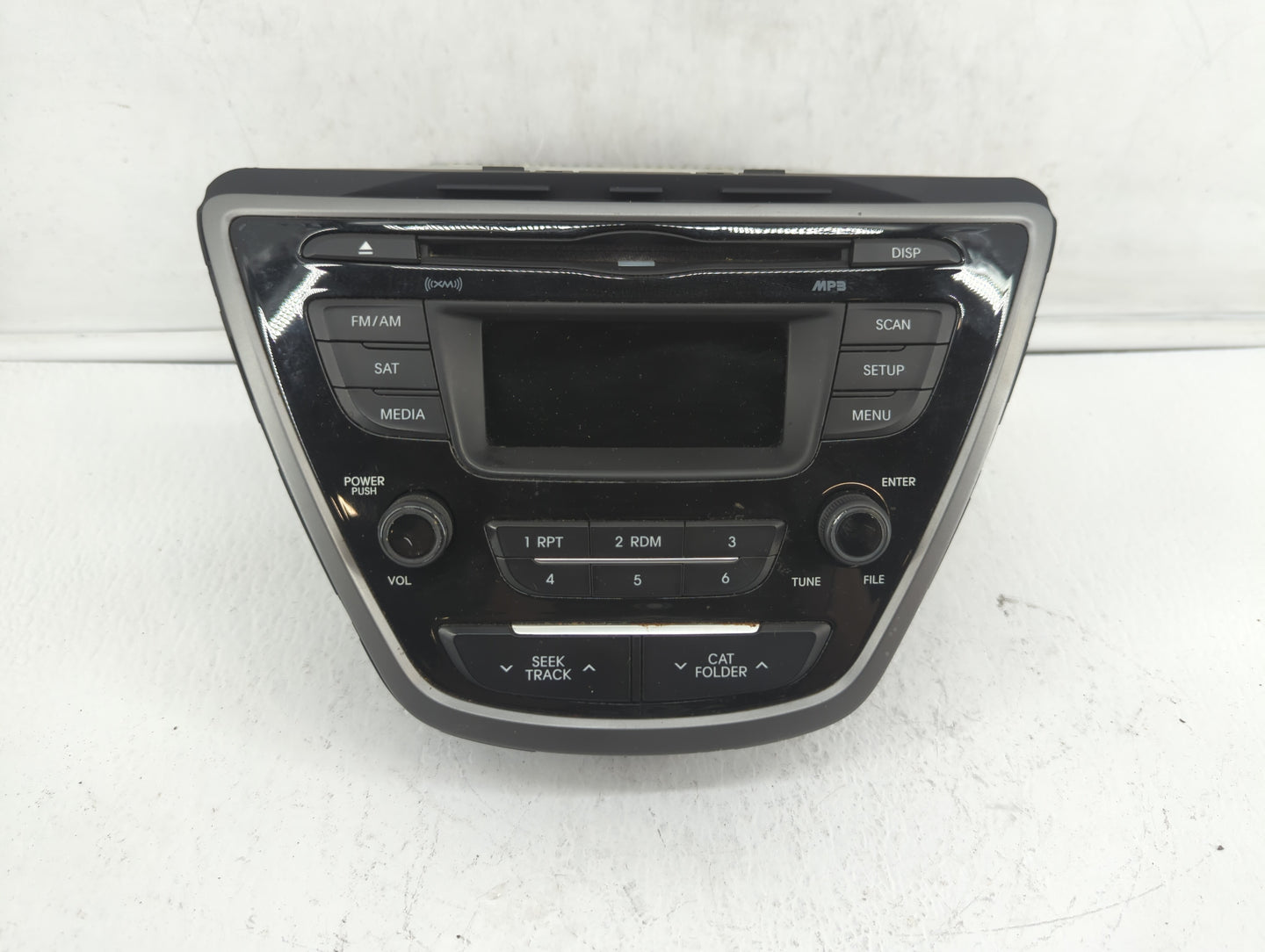 2014-2016 Hyundai Elantra Radio AM FM Cd Player Receiver Replacement P/N:96170-3X156GU 961703X156GU Fits Fits 2014 2015 2016