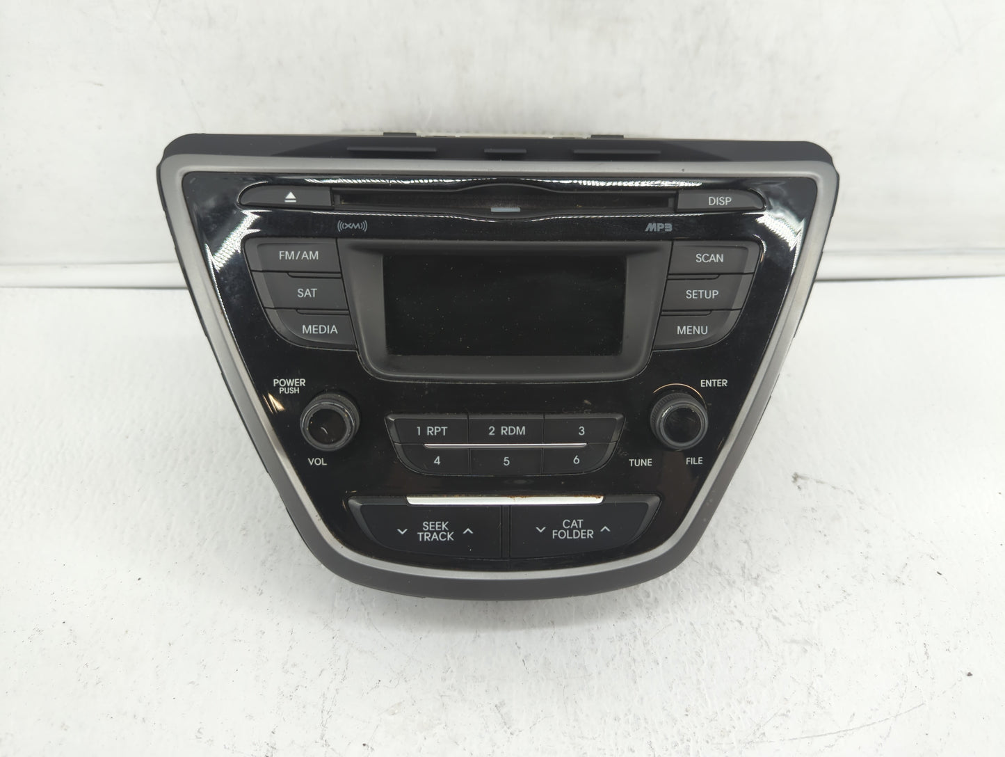 2014-2016 Hyundai Elantra Radio AM FM Cd Player Receiver Replacement P/N:96170-3X156GU 961703X156GU Fits Fits 2014 2015 2016