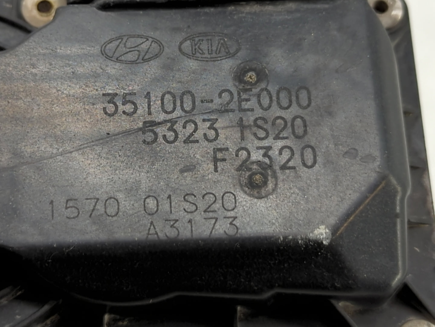 2011-2020 Hyundai Elantra Throttle Body P/N:35100-2E000 1302150124 Fits OEM Used Auto Parts - Oemusedautoparts1.com