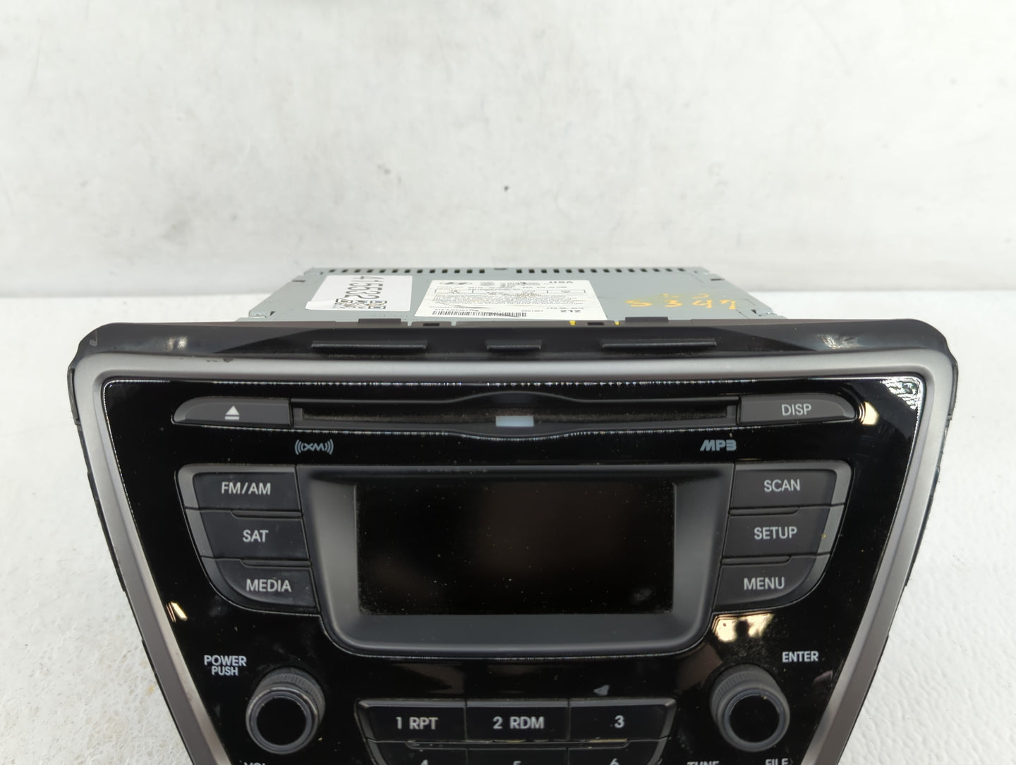 2014-2016 Hyundai Elantra Radio AM FM Cd Player Receiver Replacement P/N:96170-3X156GU 961703X156GU Fits Fits 2014 2015 2016