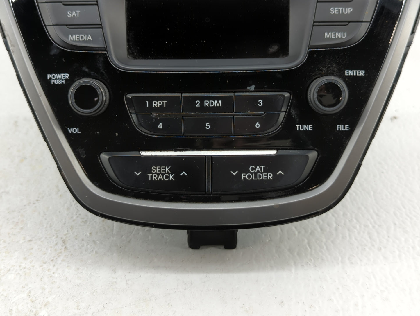 2014-2016 Hyundai Elantra Radio AM FM Cd Player Receiver Replacement P/N:96170-3X156GU 961703X156GU Fits Fits 2014 2015 2016