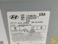2014-2016 Hyundai Elantra Radio AM FM Cd Player Receiver Replacement P/N:96170-3X156GU 961703X156GU Fits Fits 2014 2015 2016