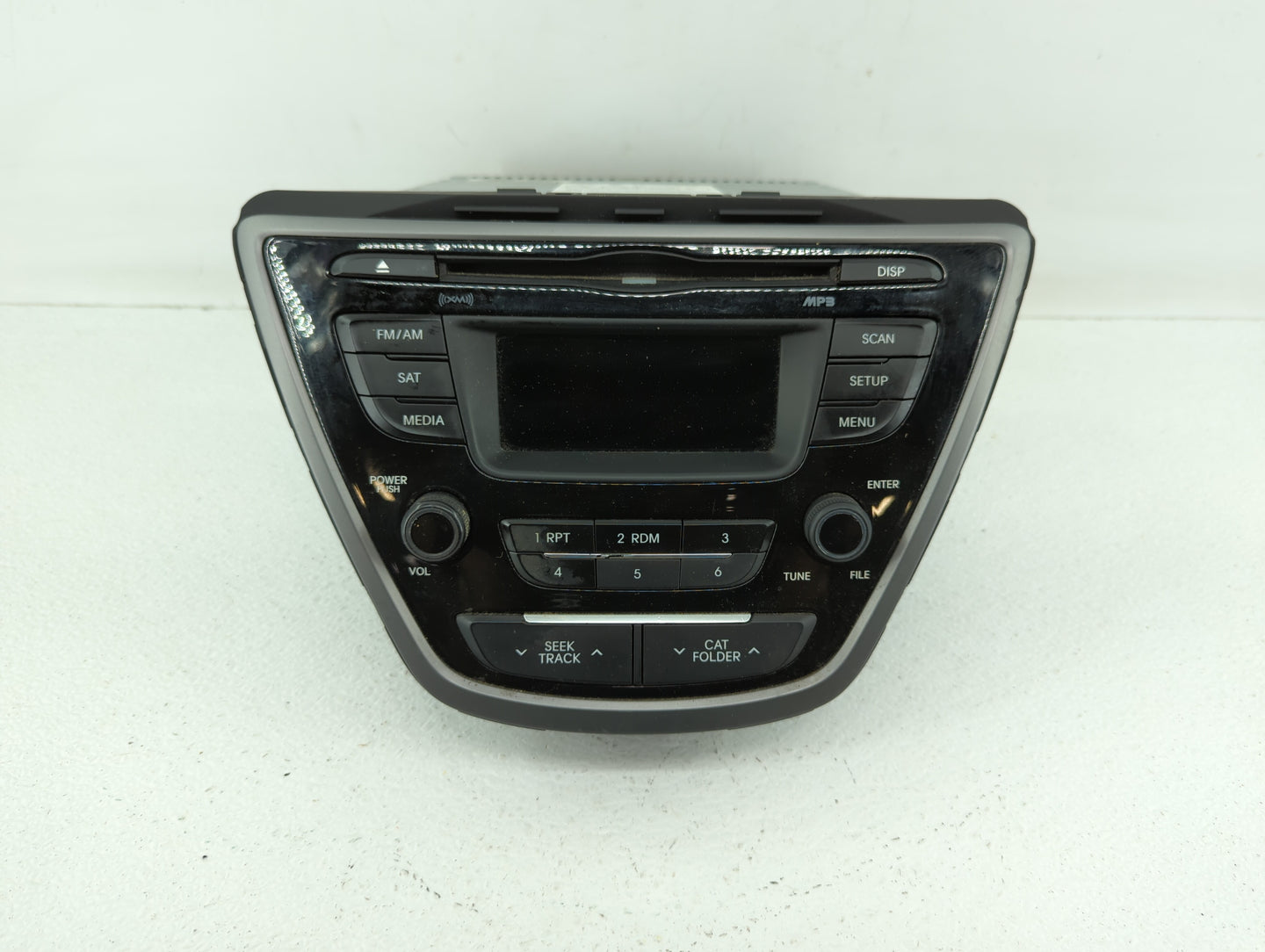 2014-2015 Hyundai Elantra Radio AM FM Cd Player Receiver Replacement P/N:961703X156GU 96180-3X165GU Fits Fits 2014 2015 OEM 