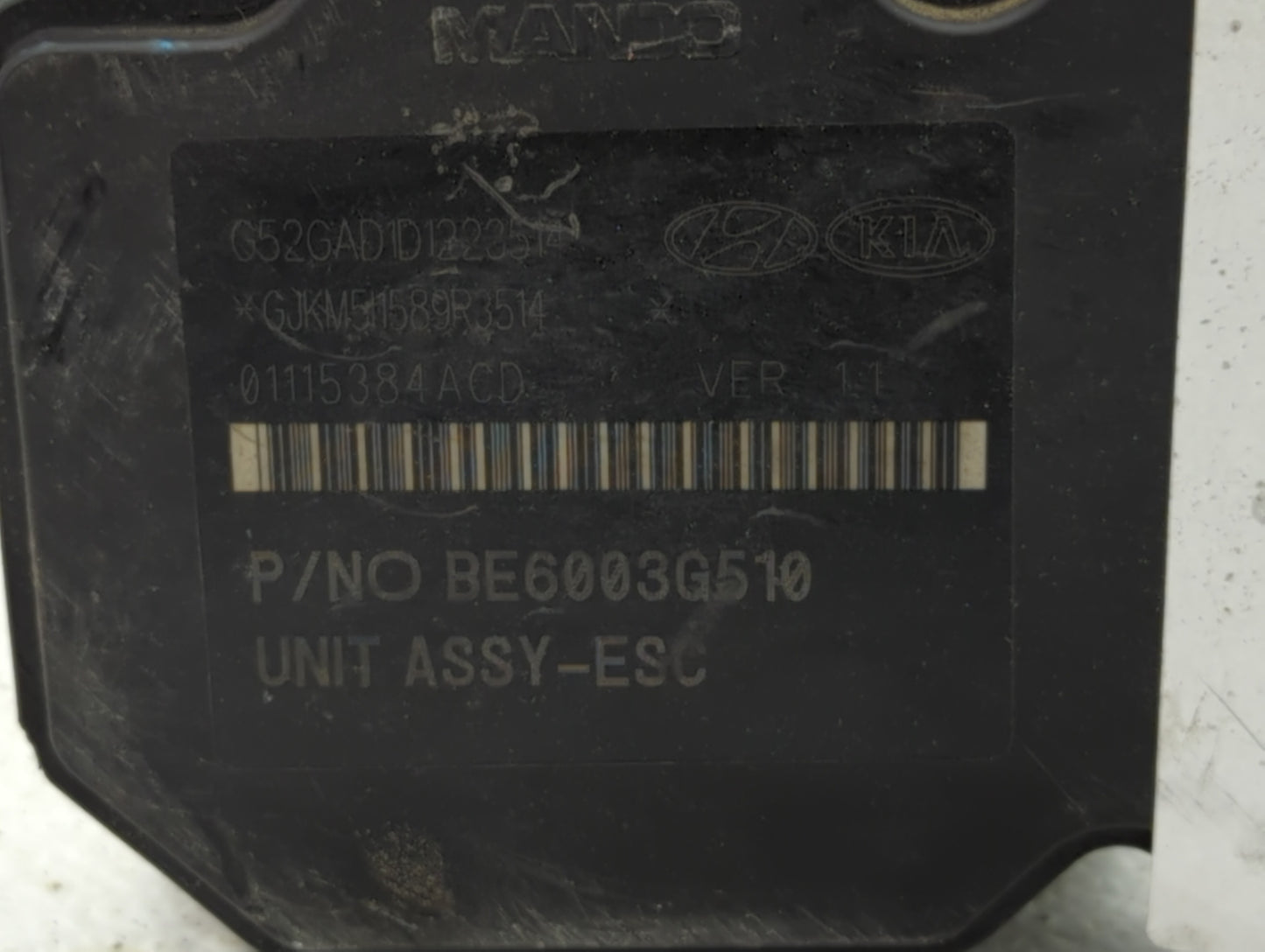 2014-2016 Hyundai Elantra ABS Pump Control Module Replacement P/N:58920-3X630 Fits Fits 2014 2015 2016 OEM Used Auto Parts -