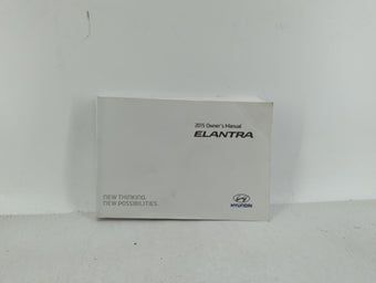compare product 2015 Hyundai Elantra Owners Manual Book Guide OEM Used Auto Parts