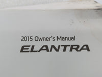 2015 Hyundai Elantra Owners Manual Book Guide OEM Used Auto Parts - Oemusedautoparts1.com