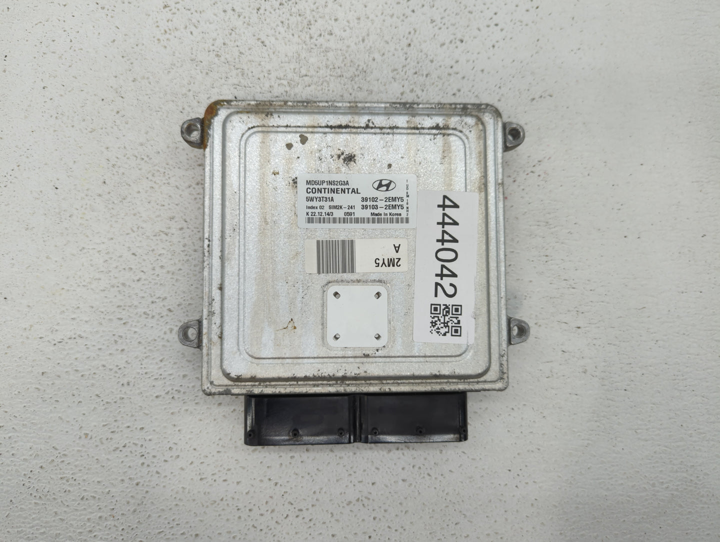 2014-2016 Hyundai Elantra PCM Engine Control Computer ECU ECM PCU OEM P/N:39103-2EMY5 39102-2EMY5 Fits Fits 2014 2015 2016 O
