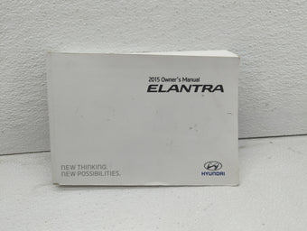 compare product 2015 Hyundai Elantra Owners Manual Book Guide OEM Used Auto Parts