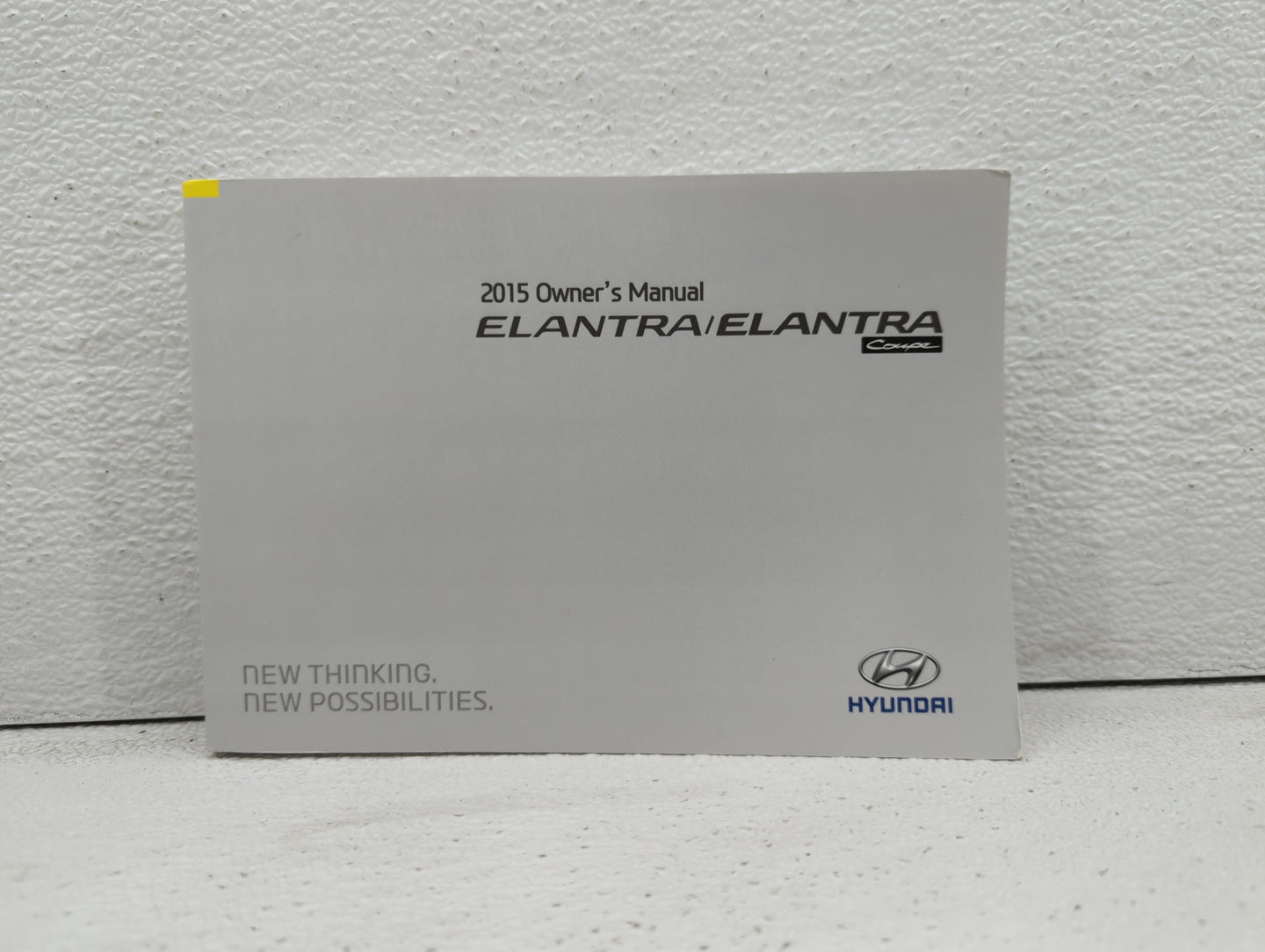 2015 Hyundai Elantra Owners Manual Book Guide OEM Used Auto Parts - Oemusedautoparts1.com