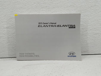 compare product 2015 Hyundai Elantra Owners Manual Book Guide OEM Used Auto Parts