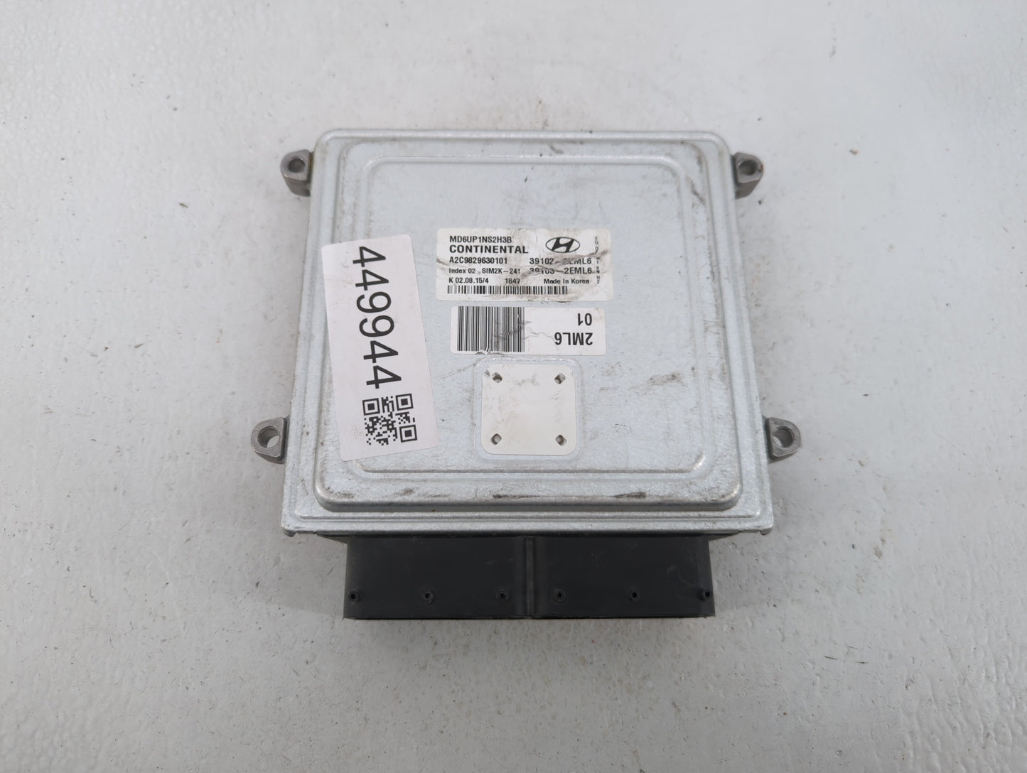 2014-2016 Hyundai Elantra PCM Engine Control Computer ECU ECM PCU OEM P/N:39103-2EML6 39102-2EML6 Fits Fits 2014 2015 2016 O