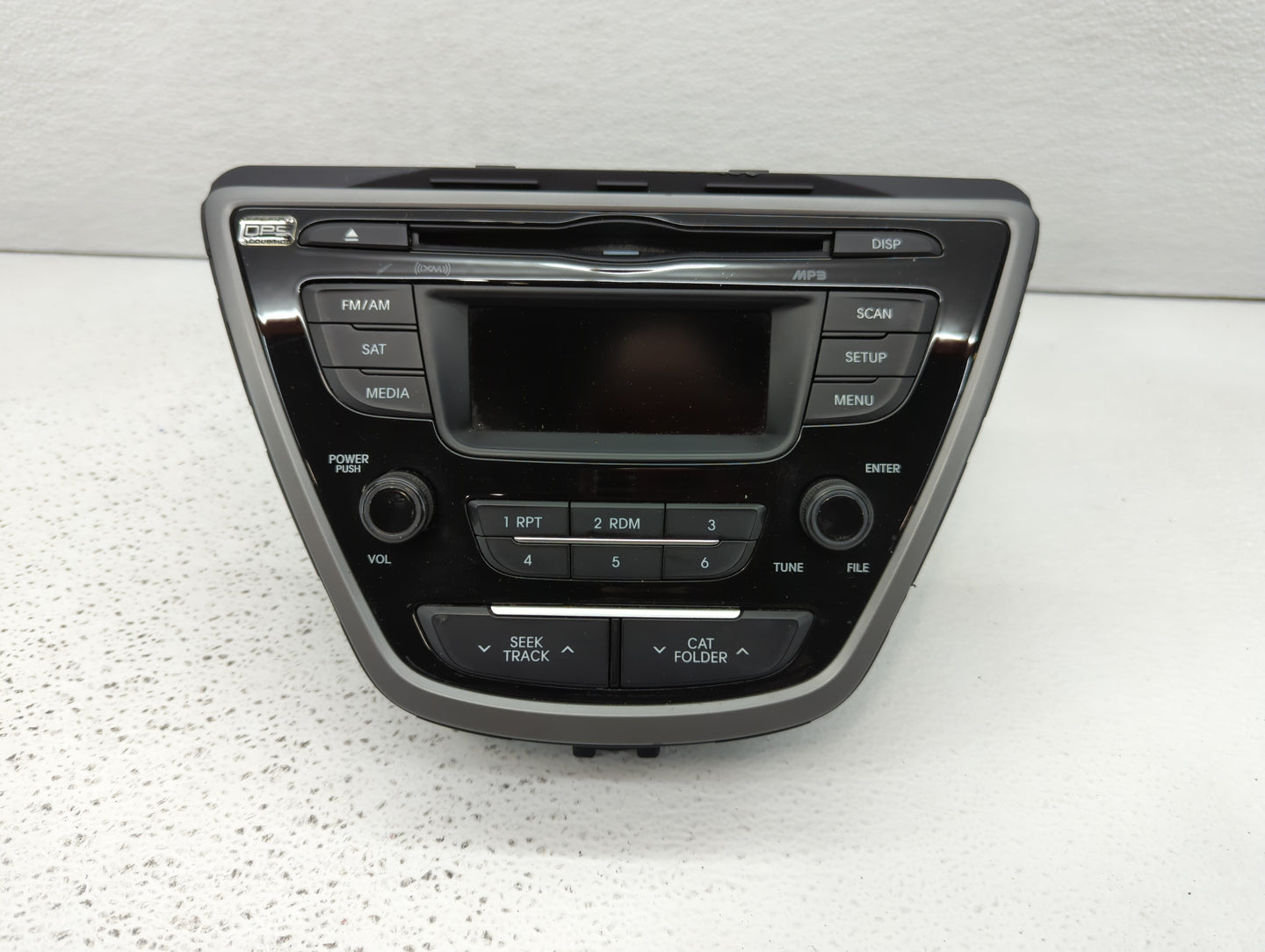 2014-2016 Hyundai Elantra Am Fm Cd Player Radio Receiver - Oemusedautoparts1.com