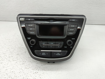 2014-2016 Hyundai Elantra Am Fm Cd Player Radio Receiver - Oemusedautoparts1.com