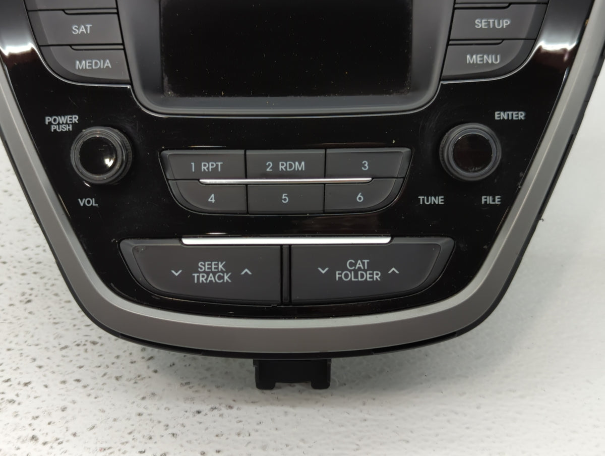 2014-2016 Hyundai Elantra Am Fm Cd Player Radio Receiver 452006 - Oemusedautoparts1.com