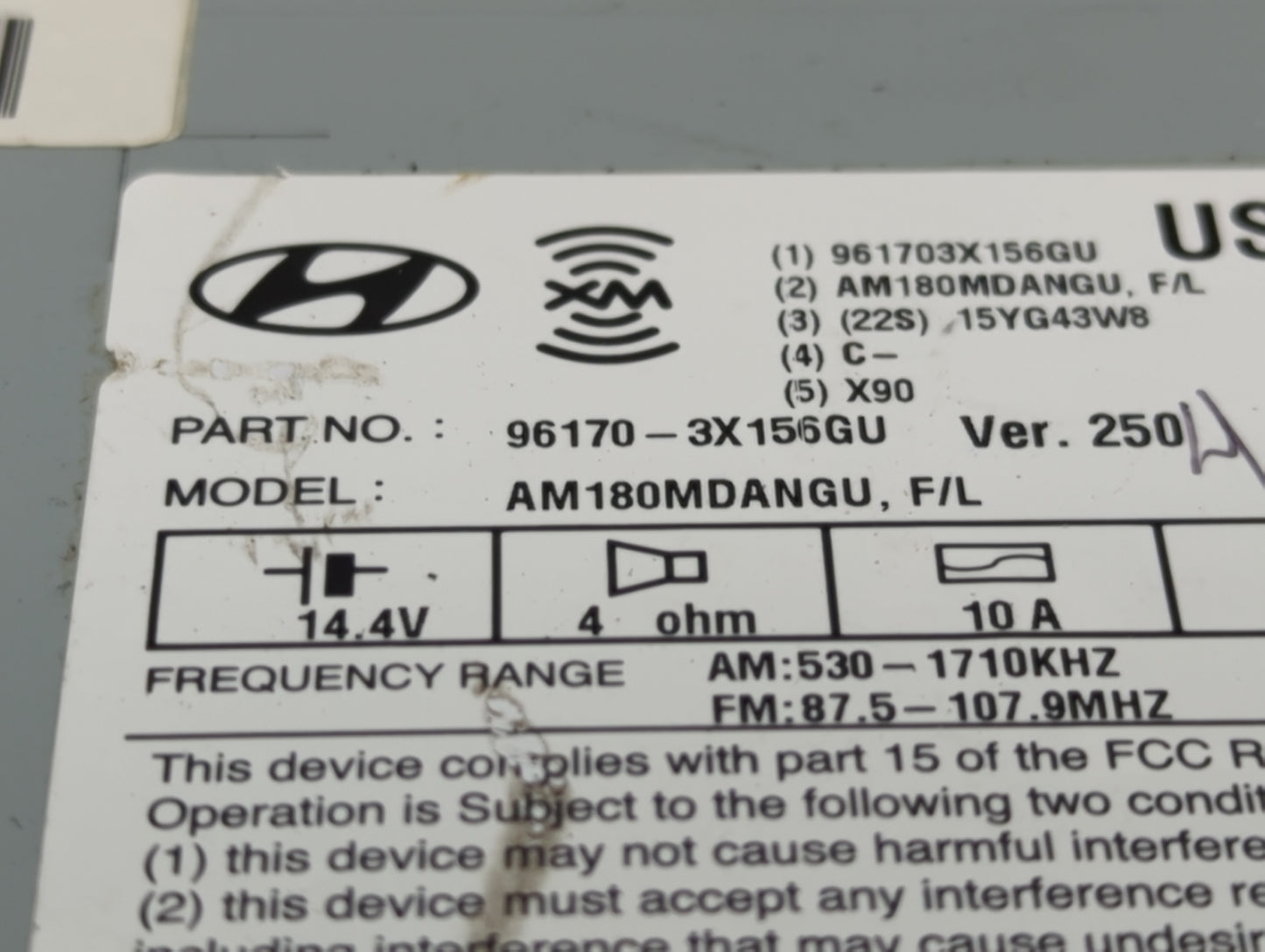2014-2015 Hyundai Elantra Undefined 452038 - Oemusedautoparts1.com