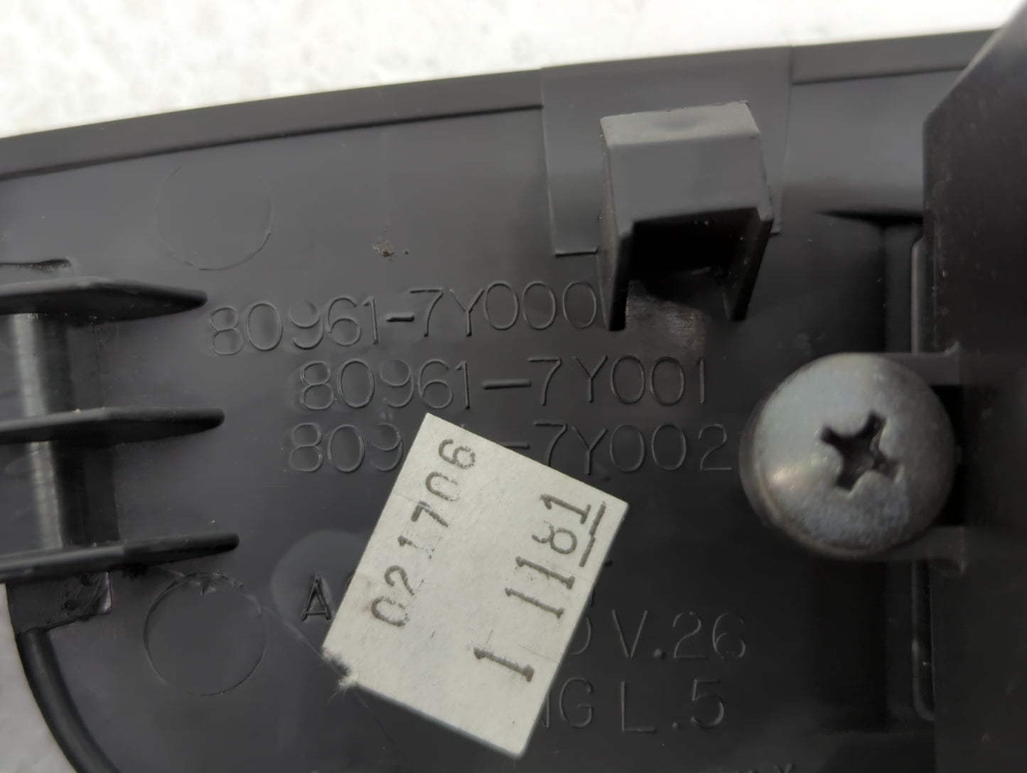 2015 Hyundai Elantra Master Power Window Switch Replacement Driver Side Left P/N:80961-7Y002 80961-7Y001, 80961-7Y000 Fits O