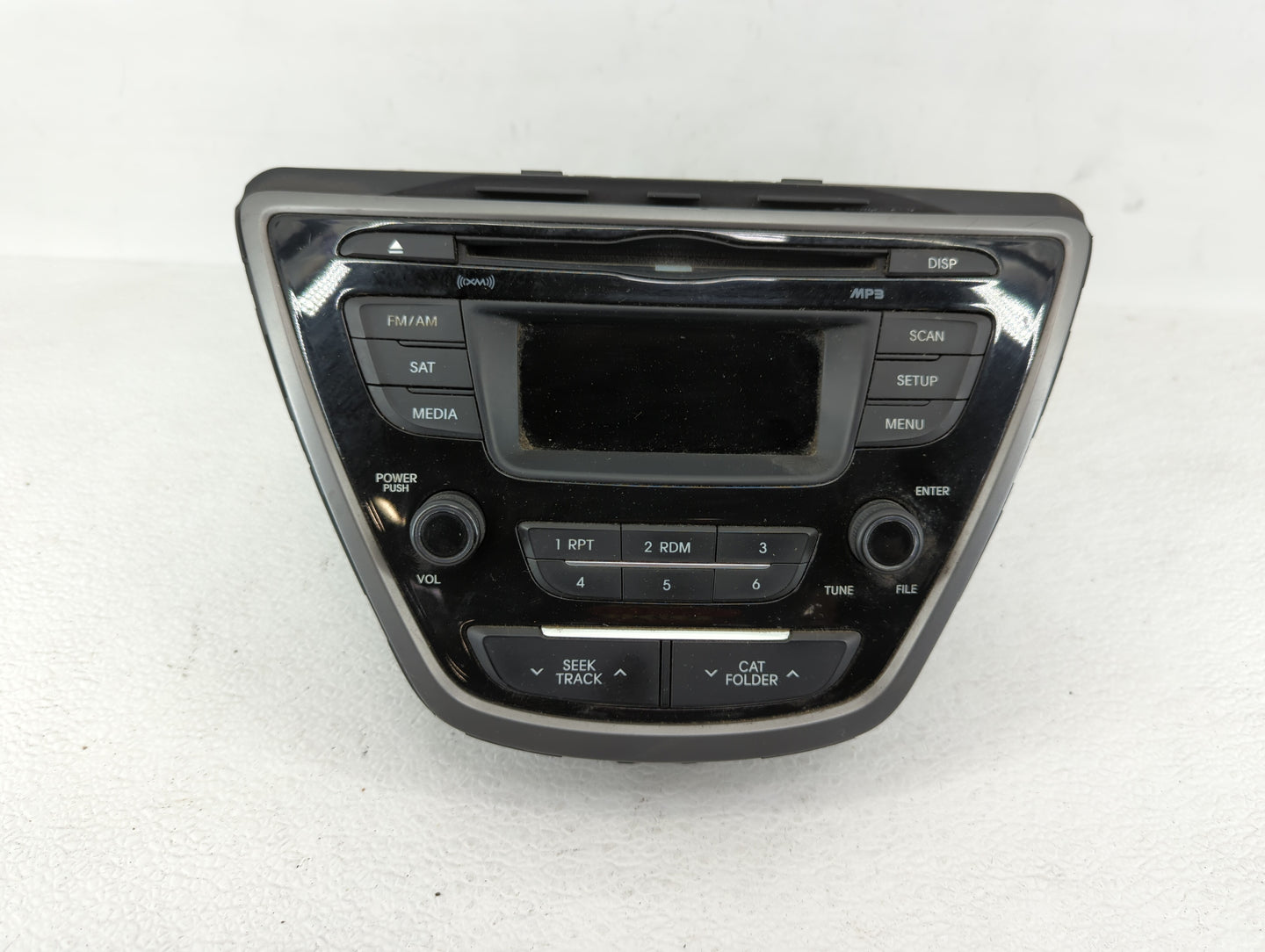 2014-2016 Hyundai Elantra Radio AM FM Cd Player Receiver Replacement P/N:96170-3X156GU Fits Fits 2014 2015 2016 OEM Used Aut