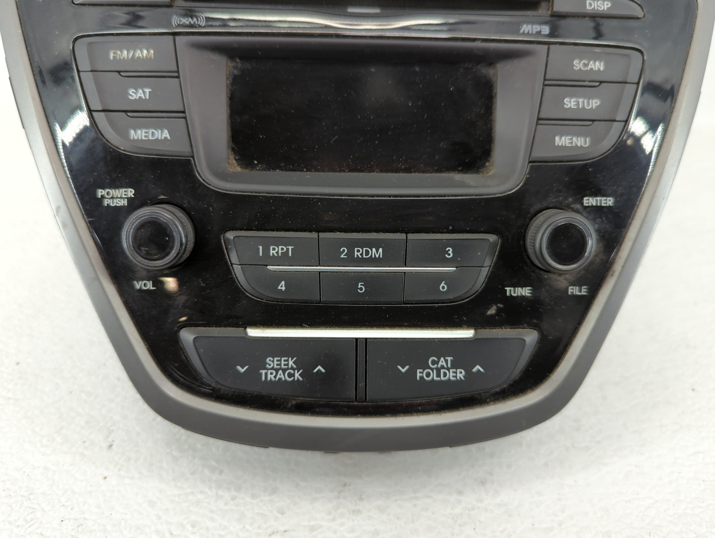 2014-2016 Hyundai Elantra Radio AM FM Cd Player Receiver Replacement P/N:96170-3X156GU Fits Fits 2014 2015 2016 OEM Used Aut