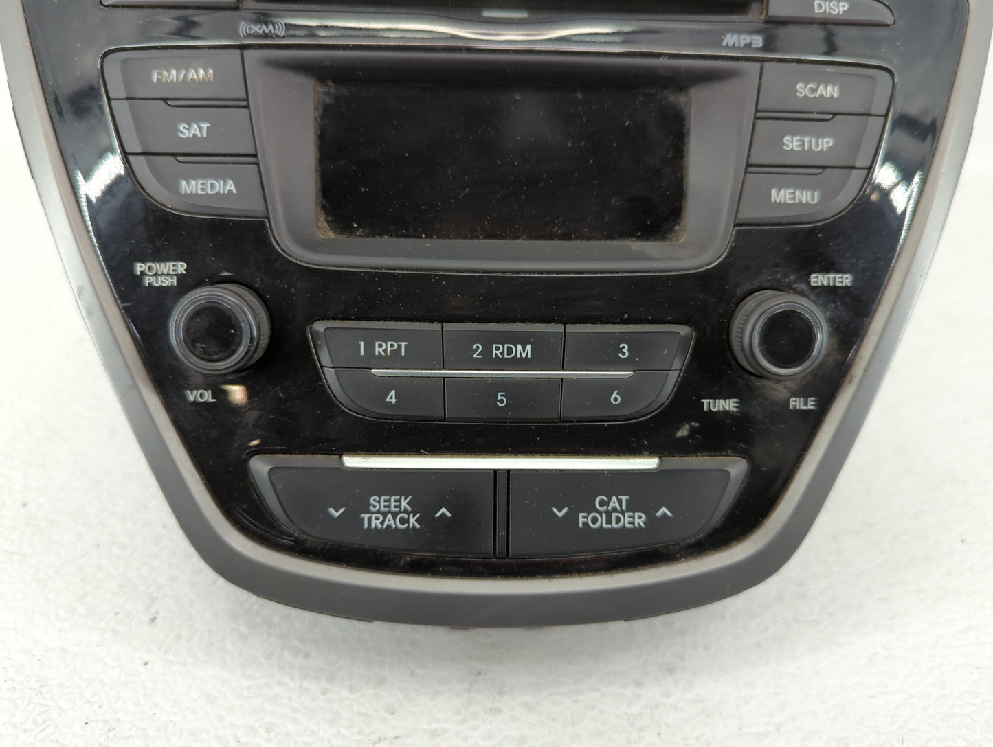 2014-2016 Hyundai Elantra Radio AM FM Cd Player Receiver Replacement P/N:96170-3X156GU Fits Fits 2014 2015 2016 OEM Used Aut