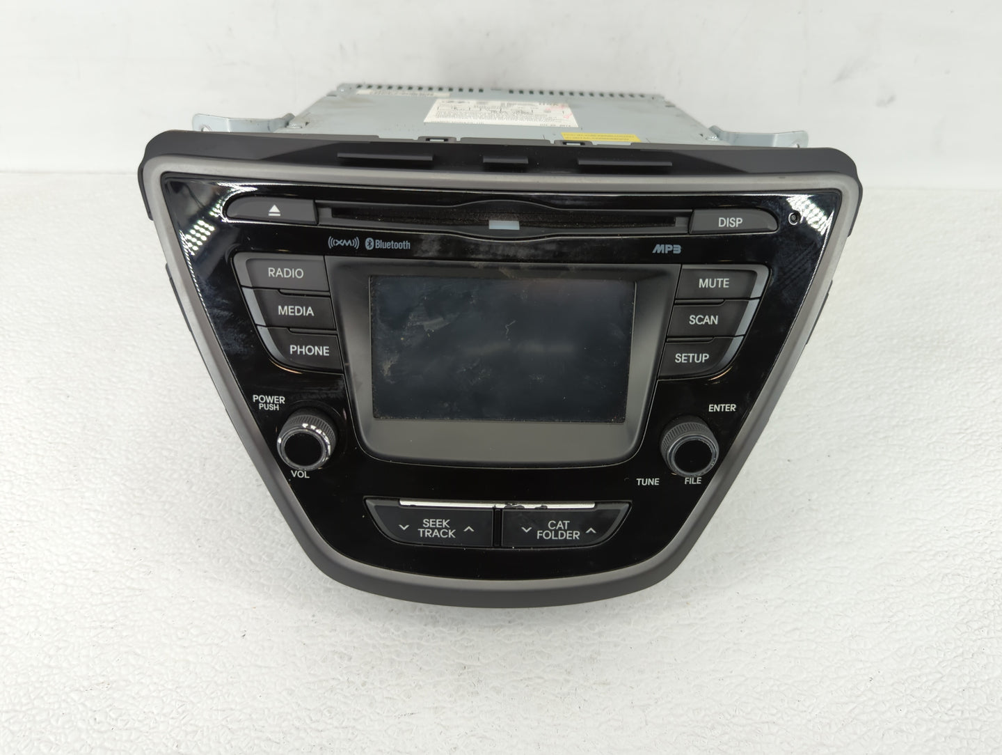 2014-2016 Hyundai Elantra Radio AM FM Cd Player Receiver Replacement P/N:96170-3X156GU Fits Fits 2014 2015 2016 OEM Used Aut