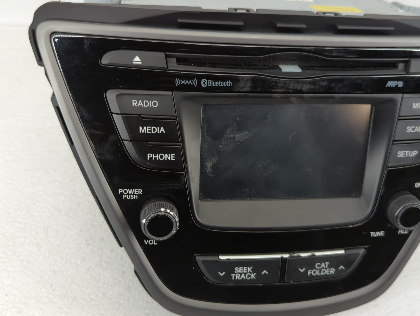 2014-2016 Hyundai Elantra Radio AM FM Cd Player Receiver Replacement P/N:96170-3X156GU Fits Fits 2014 2015 2016 OEM Used Aut