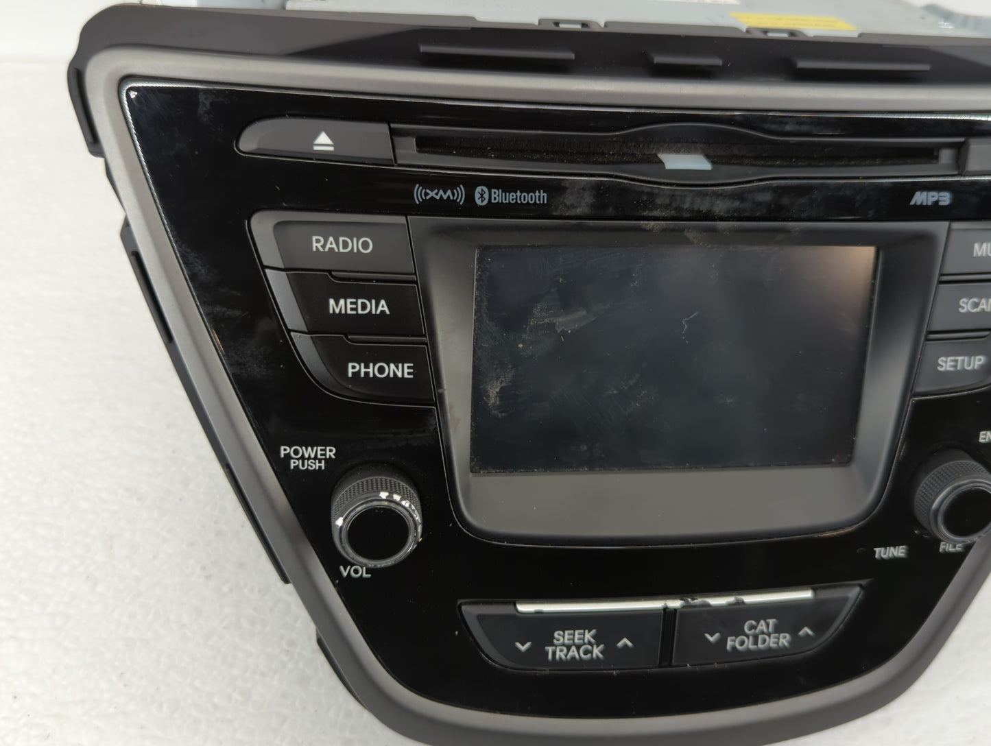 2014-2016 Hyundai Elantra Radio AM FM Cd Player Receiver Replacement P/N:96170-3X156GU Fits Fits 2014 2015 2016 OEM Used Aut