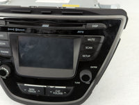 2014-2016 Hyundai Elantra Radio AM FM Cd Player Receiver Replacement P/N:96170-3X156GU Fits Fits 2014 2015 2016 OEM Used Aut