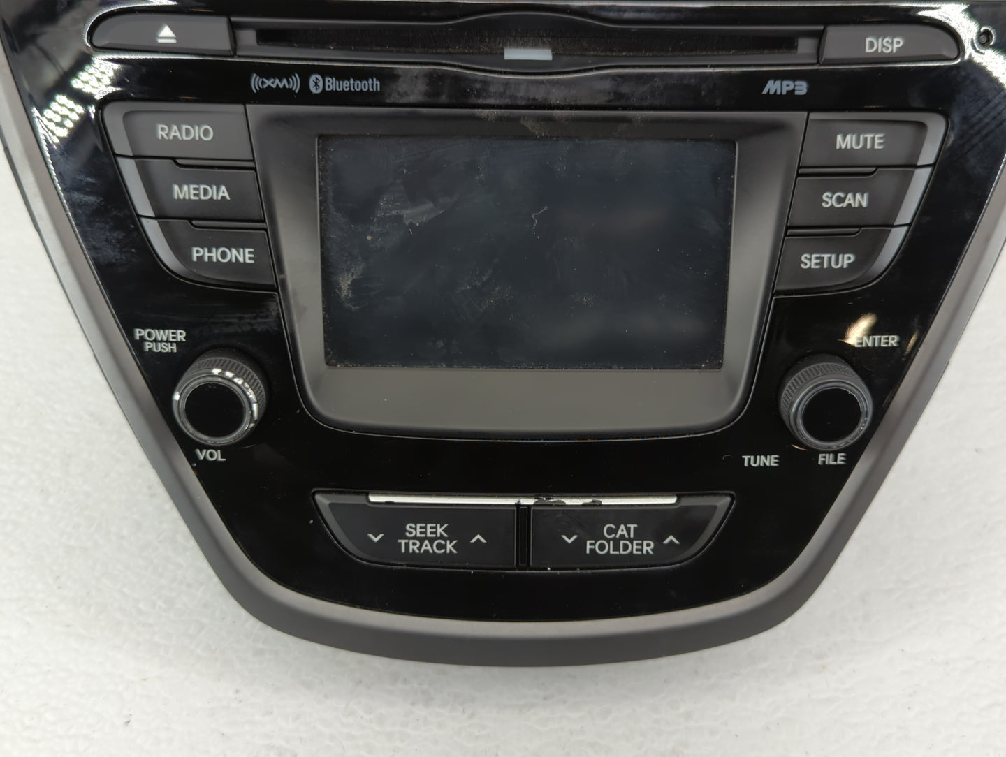 2014-2016 Hyundai Elantra Radio AM FM Cd Player Receiver Replacement P/N:96170-3X156GU Fits Fits 2014 2015 2016 OEM Used Aut
