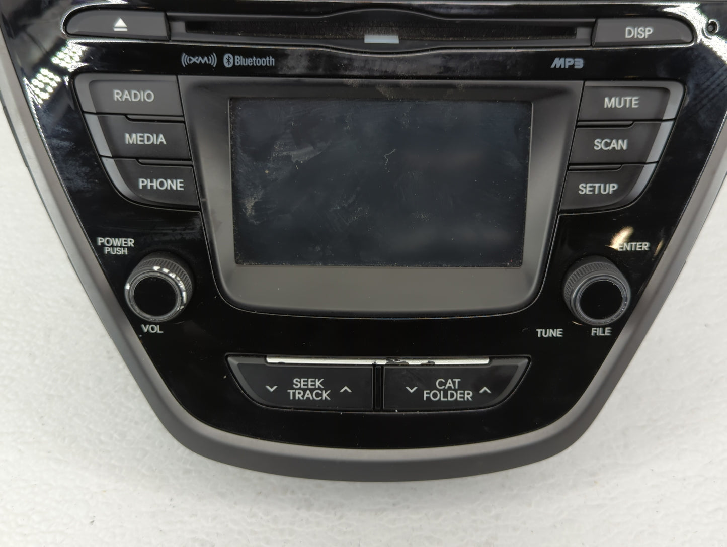 2014-2016 Hyundai Elantra Radio AM FM Cd Player Receiver Replacement P/N:96170-3X156GU Fits Fits 2014 2015 2016 OEM Used Aut