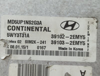 2015 Hyundai Elantra PCM Engine Control Computer ECU ECM PCU OEM P/N:39103-2EMY5 39102-2EMY5 Fits OEM Used Auto Parts - Oemu