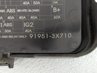 2014-2016 Hyundai Elantra Fusebox Fuse Box Panel Relay Module P/N:91951-3X710 91951-3X100 Fits Fits 2014 2015 2016 OEM Used 