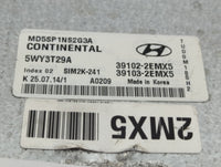 2015 Hyundai Elantra PCM Engine Control Computer ECU ECM PCU OEM P/N:39103-2EMX5 39102-2EMX5 Fits OEM Used Auto Parts - Oemu