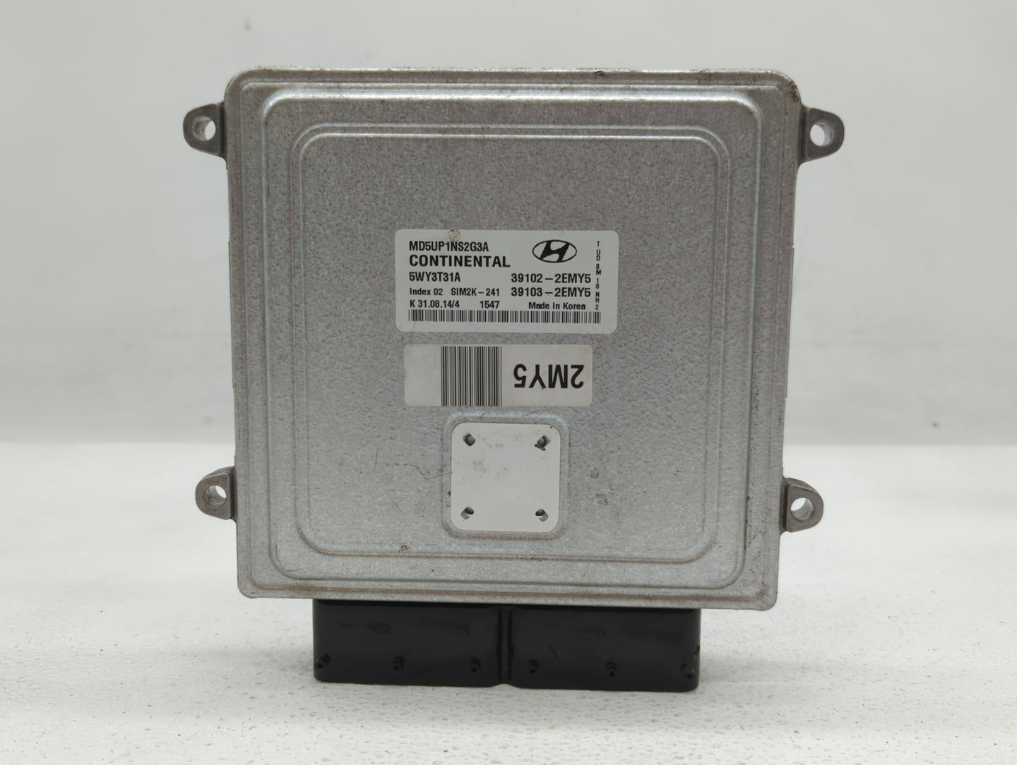 2014-2016 Hyundai Elantra PCM Engine Control Computer ECU ECM PCU OEM P/N:39103-2EMY5 39102-2EMY5 Fits Fits 2014 2015 2016 O