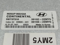 2015 Hyundai Elantra PCM Engine Control Computer ECU ECM PCU OEM P/N:39103-2EMY5 39102-2EMY5 Fits OEM Used Auto Parts - Oemu